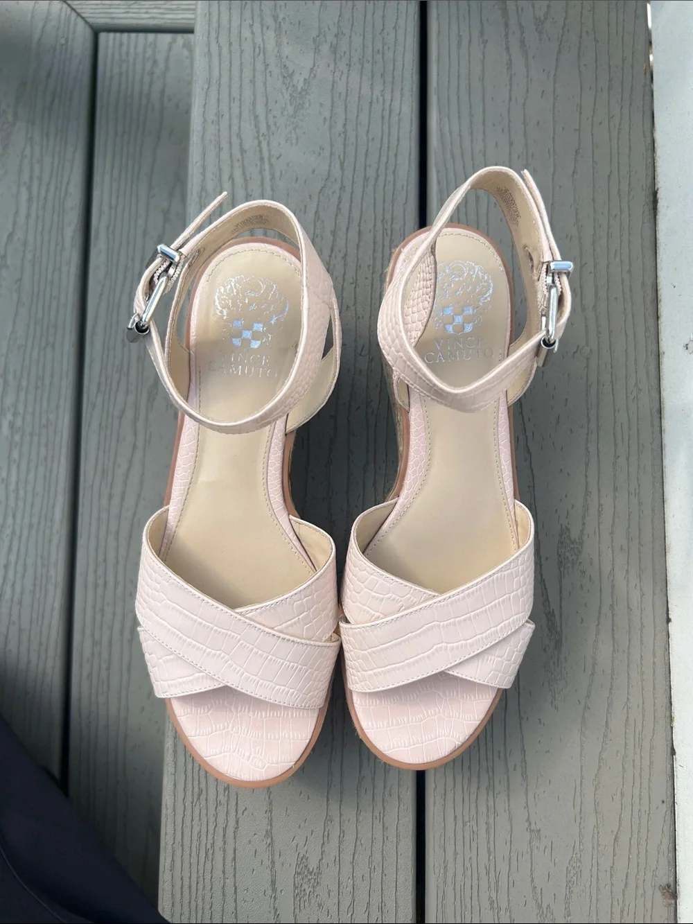 Vince Camuto Bunny Nose Martina Wedge Sandal